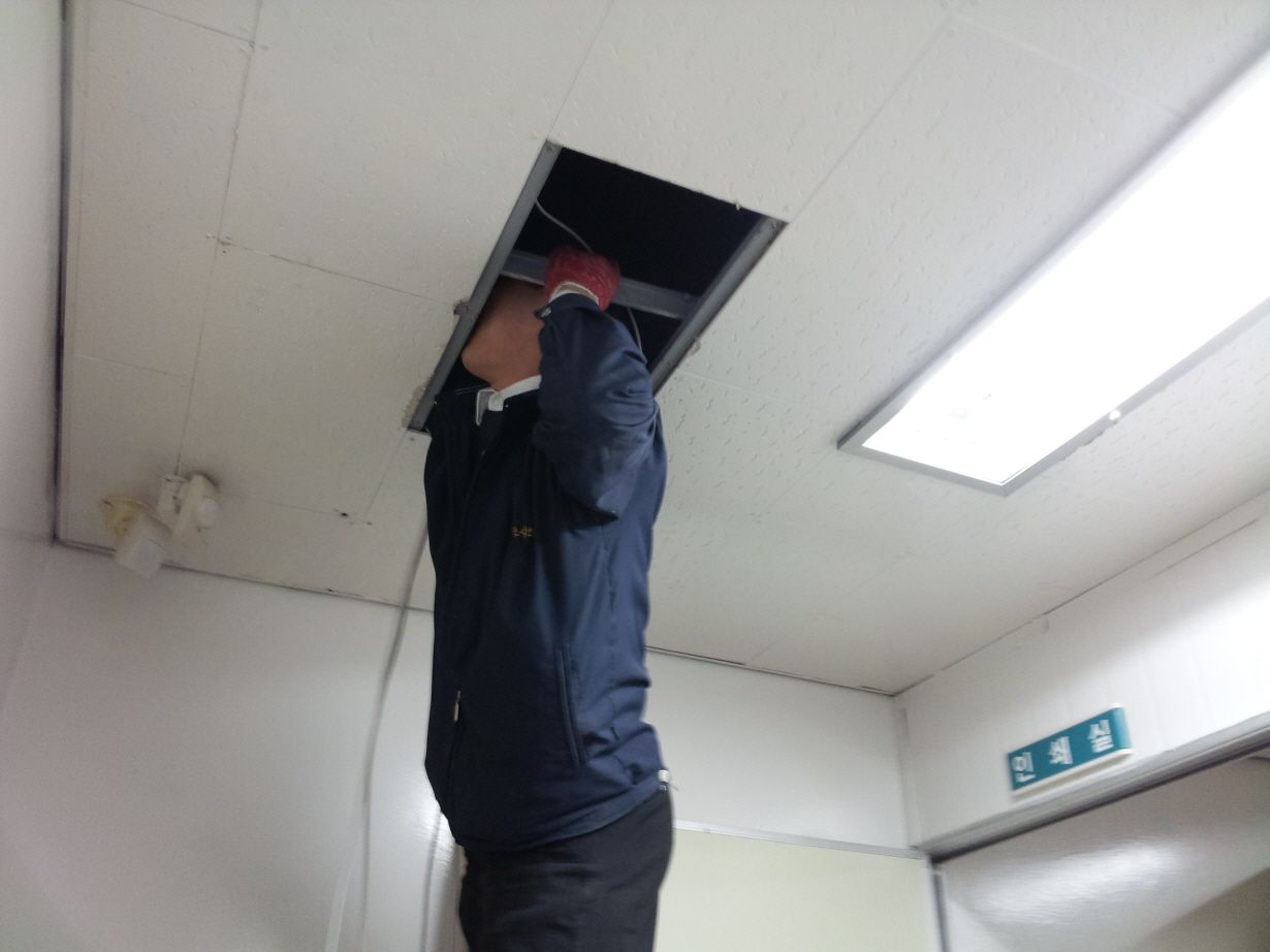 대구 OO중학교 체육실, 교무실 네트워크 통신공사