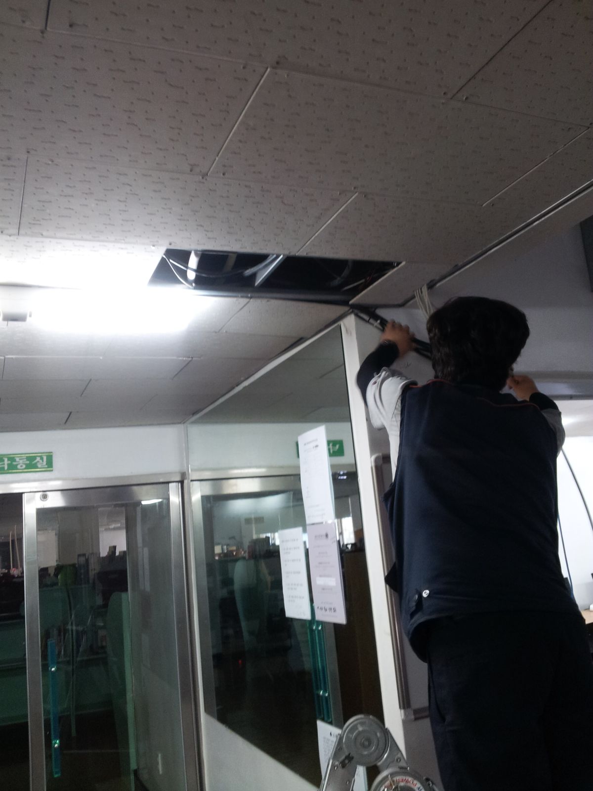 대구 OO고등학교 네트워크 포설 및 CCTV작업